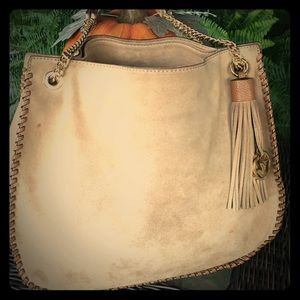 Michael Kors Suede Shoulder Bag